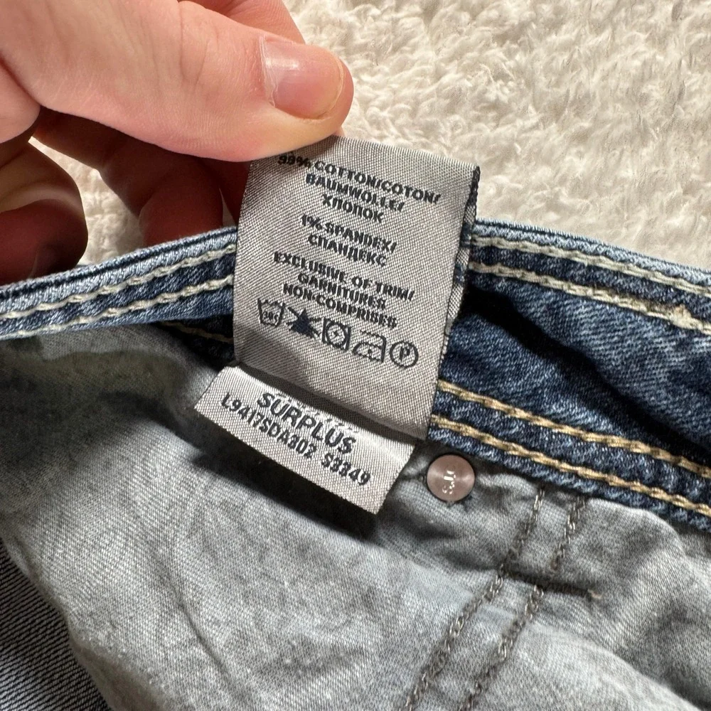 Silver Suki 17" Surplus Bootcut Jeans Women's 31x33 Blue Denim Pants - Picture 7 of 12